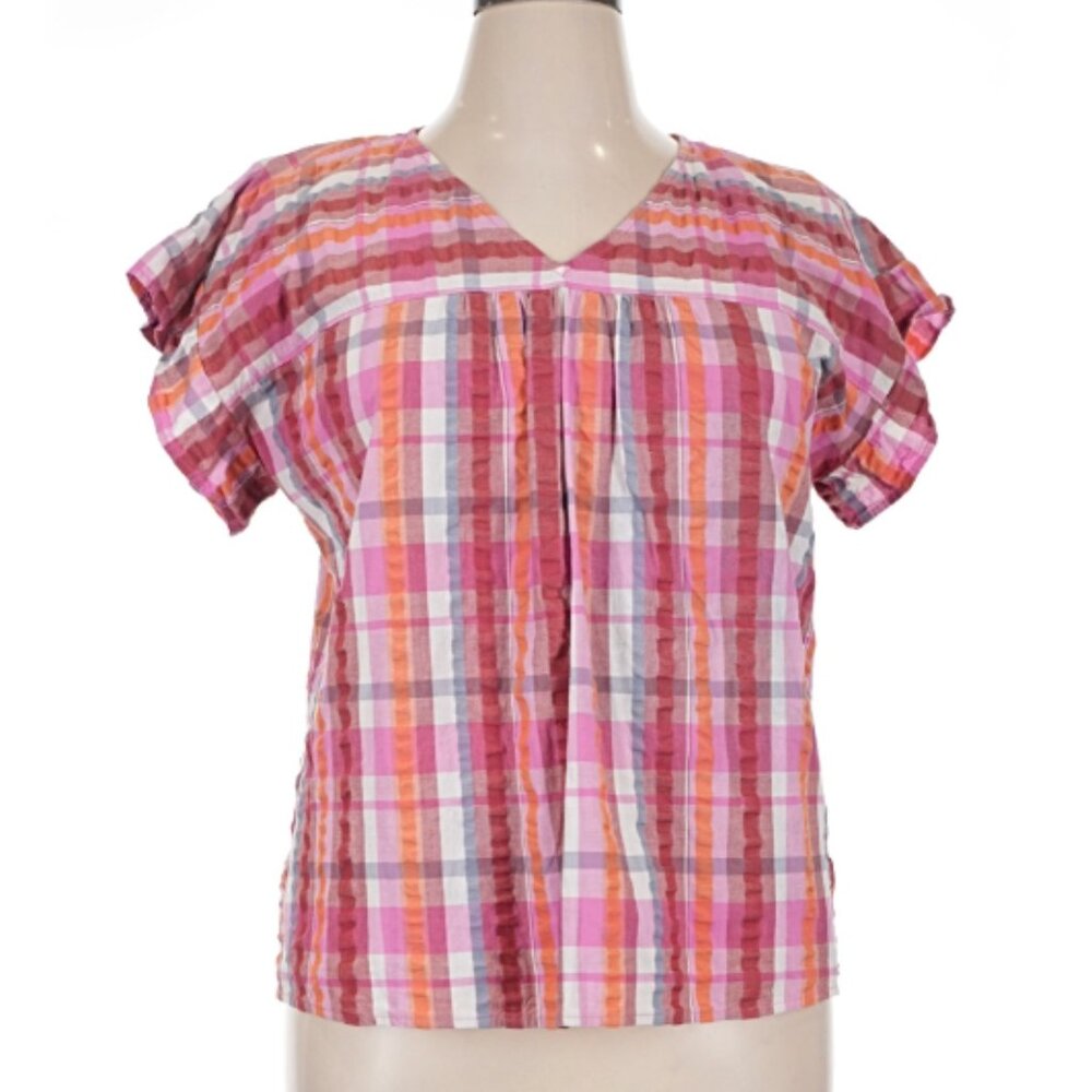 Ann Taylor Loft Popover Top Size XL Like New